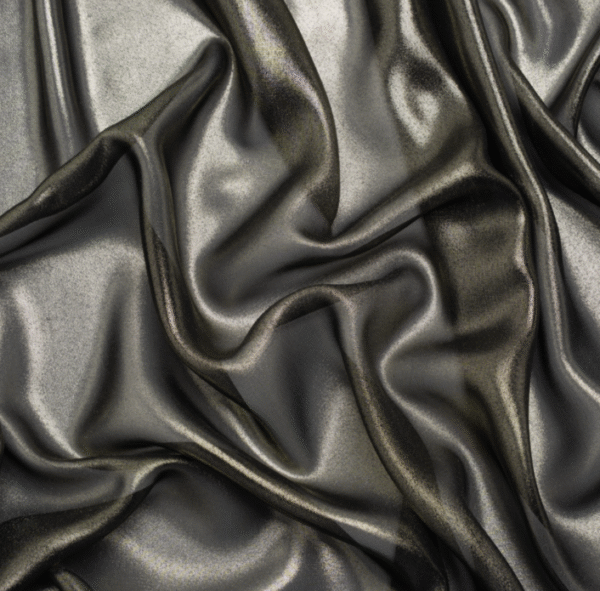 Liquid Sheen Metallic Polyester Chiffon